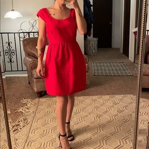 Red dress